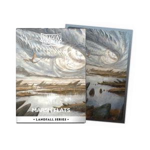 Sleeves Dragon Shield Marsh Flats Landfall Matte Dual Art – 100 – Magic The Gathering