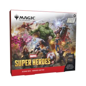 Scene Box Heroes United - Marvel Super Heroes - Magic The Gathering