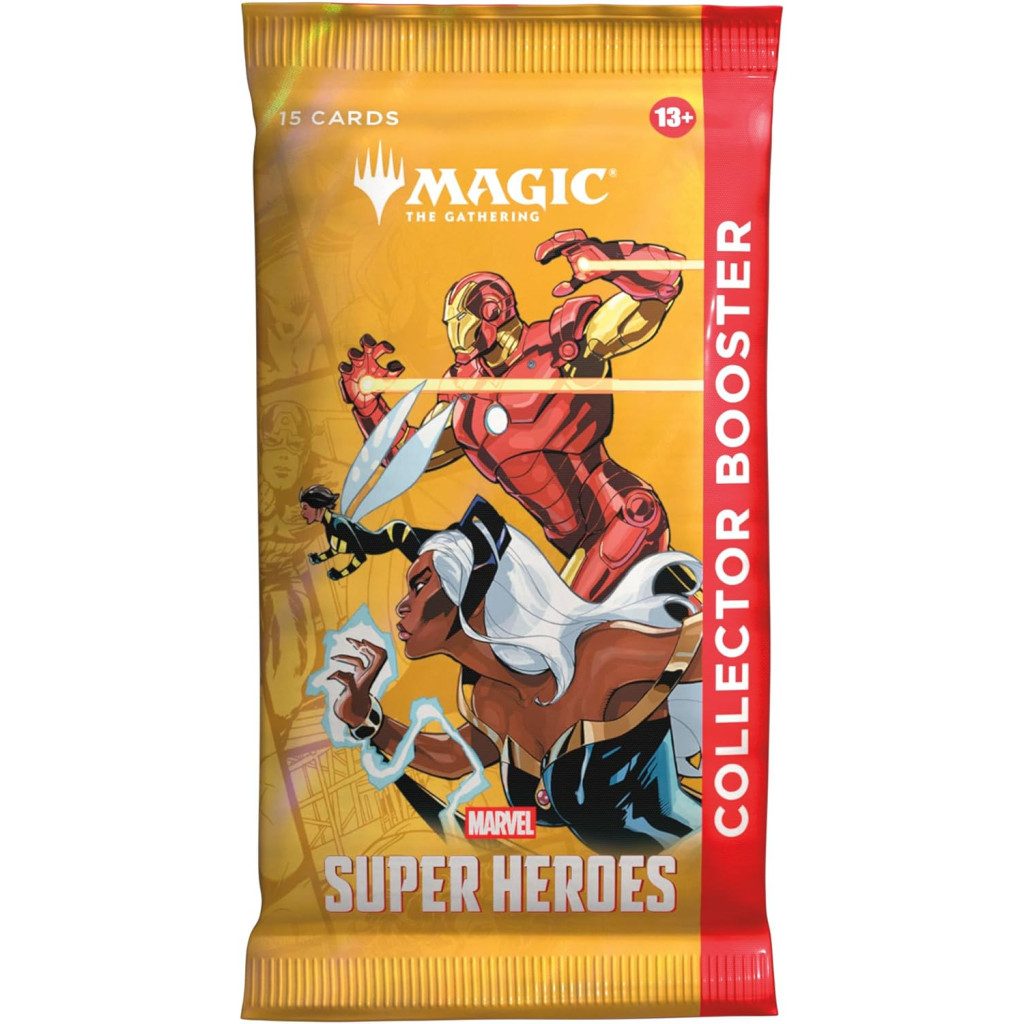 Collector Booster Marvel Super Heroes, 15-card premium pack, English edition - Magic The Gathering