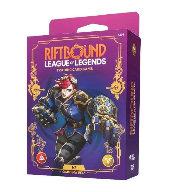 Deck Champion Vi Déchaînement - Riftbound League of Legends TCG Deck Champion Vi Déchaînement - Riftbound League of Legends TCG
