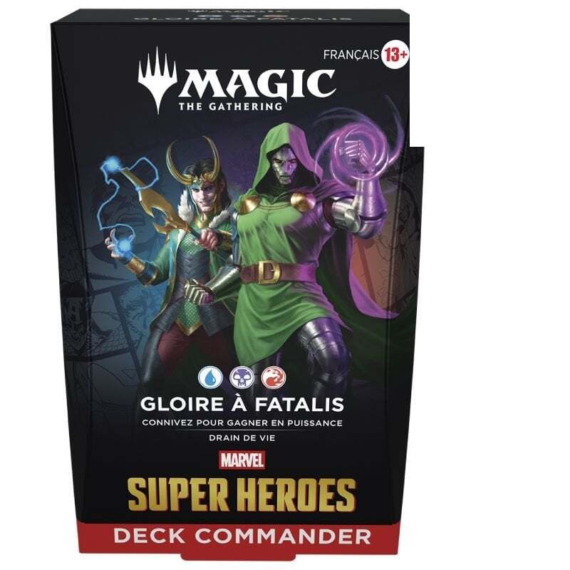 Deck Place order Gloire à Fatalis Marvel Super Heroes FR Deck Place order Gloire à Fatalis - Marvel Super Heroes - boîte française - Magic The Gathering