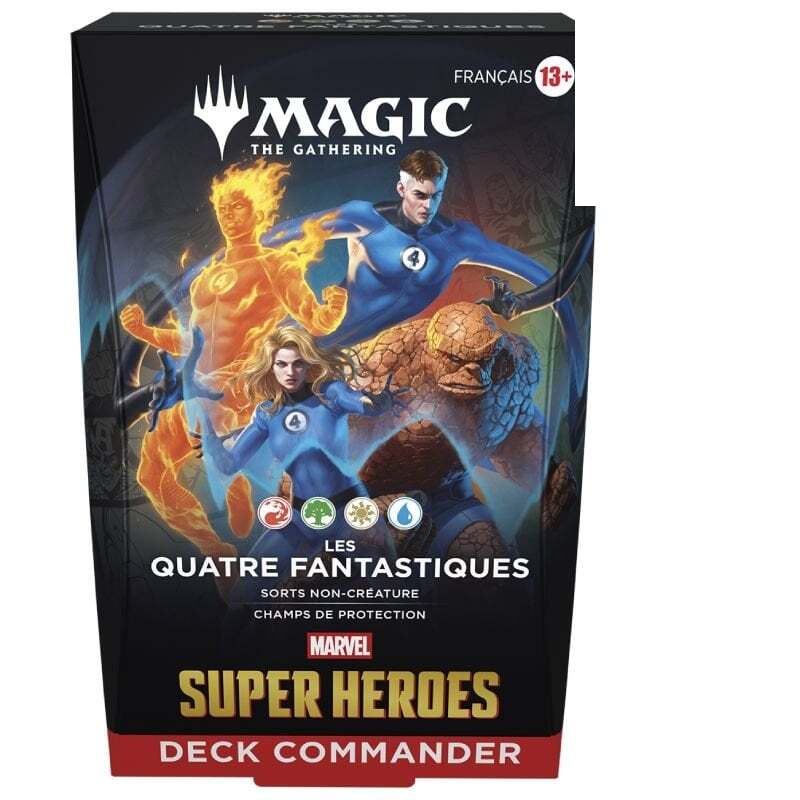 Deck Realizar el pedido Les Quatre Fantastiques - Marvel Super Heroes - boîte française - Magic The Gathering