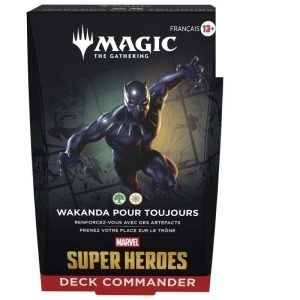 Deck Realizar el pedido Wakanda pour toujours - Marvel Super Heroes - boîte française - Magic The Gathering