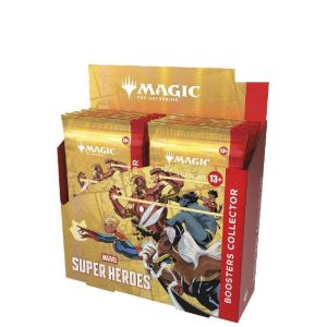 Display Collector Marvel Super Heroes FR - présentoir de 12 boosters collector français - Magic The Gathering