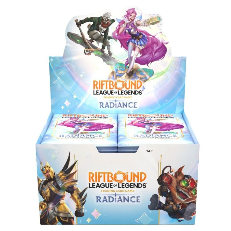 Display Riftbound Radiance 24 boosters - League of Legends TCG Display Riftbound Radiance 24 boosters - Riftbound League of Legends TCG