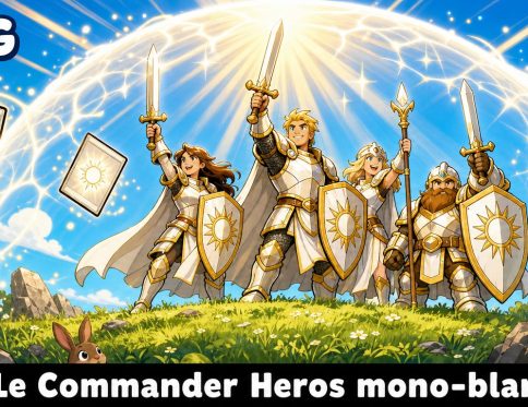 Bannière illustrative actualité MizouTCG : Deck Commander Captain America : le Héros typal mono-blanc