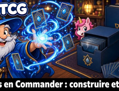 Bannière illustrative actualité MizouTCG : Deck typal Sorciers en Commander : commandants et sleeves