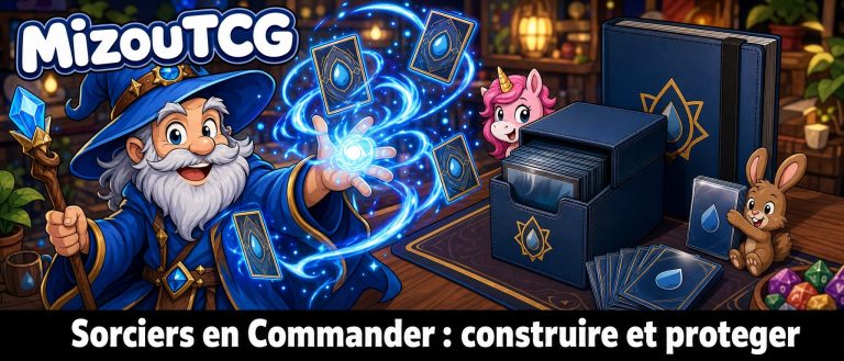 Wizard Typal Deck in Commander: Commanders and Sleeves