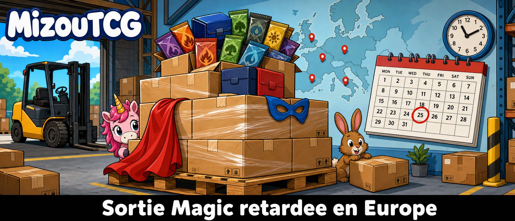 Bannière illustrative actualité MizouTCG : Retard Marvel Super Heroes : ce qui change pour la France
