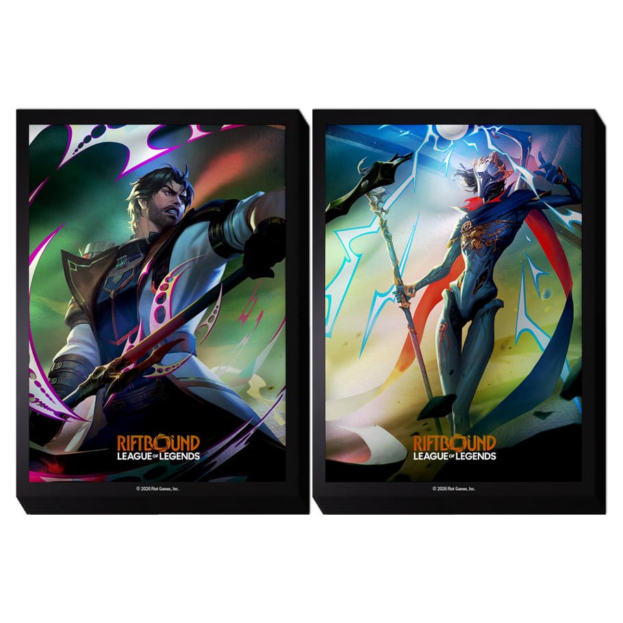 Sleeves Riftbound Vendetta Jayce vs Viktor Pack de 100 sleeves Riftbound Vendetta Jayce vs Viktor